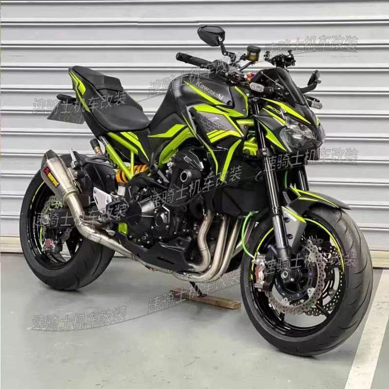 CHO KAWASAKI Z400 Z650 Z900 Z900RS SE Z1000 Xe Máy Gương Chiếu Hậu Nhôm Mặt Gương Đa Năng Có Thể Điều Chỉnh