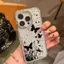 Mực bướm áp dụng cho 16 vỏ điện thoại iPhone17 đá lấp lánh sao vỏ 14/13/11Pro