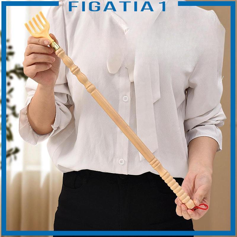 Dụng cụ gãi lưng dài bằng gỗ, lấy đạt, massage di động
