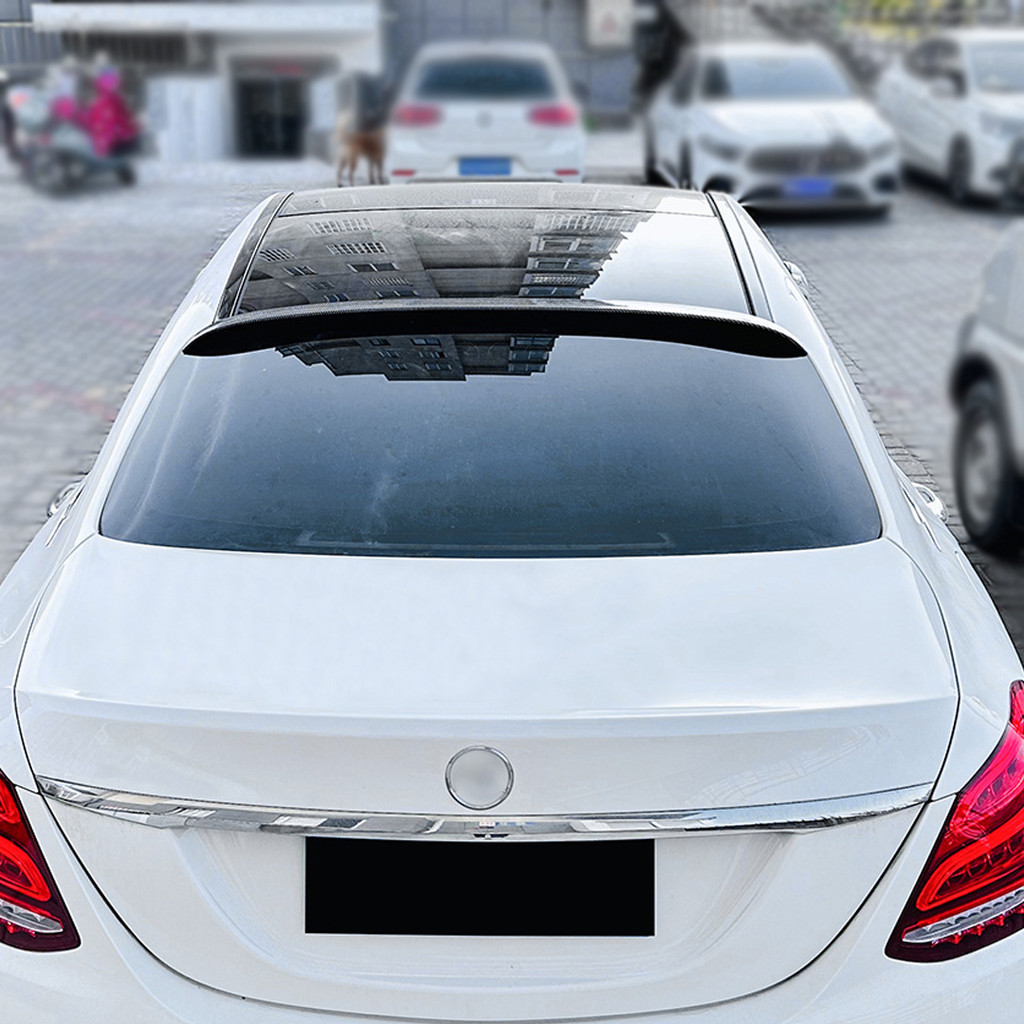 Dành Cho Xe Mercedes Benz C Hoặc C43 C63 W205 4 Cửa Sedan 2014 2015 2016 2017 2018 2019 2020 2021 Cánh Gió Phía Sau Mái Cánh Gió Làm Chắn Gió Boot Môi Điều Chỉnh Phụ Kiện