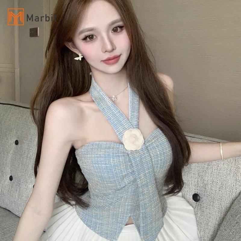 [Mar-T] Áo vest hai dây mỏng kiểu Pháp, gợi cảm cho mùa hè