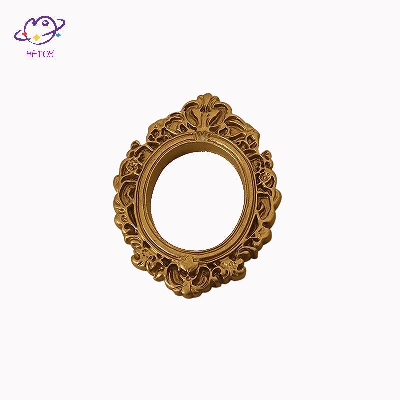 HFTOY 1: 12 Nhà búp bê Khung ảnh thu nhỏ Khung tranh sơn dầu Khung tranh tường Mô hình nhà Trang trí đồ chơi Phụ kiện nhà búp bê ~