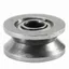 CATMALLER88 1 / 5 Vòng bi ròng rọc, Vòng bi U Groove V Groove U624ZZ V624ZZ, Vòng bi kín Vòng bi thép Carbon Hướng dẫn theo dõi vòng bi lăn