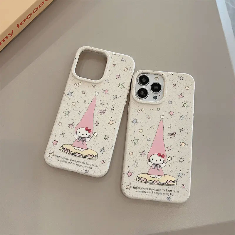 Ốp Hello Kitty Ngôi Sao Màu Sắc Cho iPhone 11-17 Pro Max