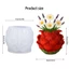 Khuôn silicon hình cánh hoa SA 3D để làm cốc chậu hoa trang trí
