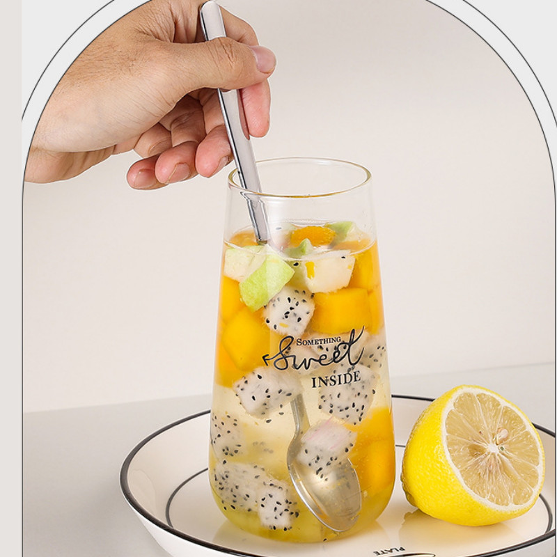 Muỗng Cà Phê Inox 304 Cán Dài KOOBEE – Thìa Khuấy Ly Cao, Muỗng Múc Đá, Múc Mật Ong, Nĩa Cocktail Thanh Lịch | 343