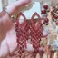 Bông tai tua rua Zircon siêu nhấp nháy