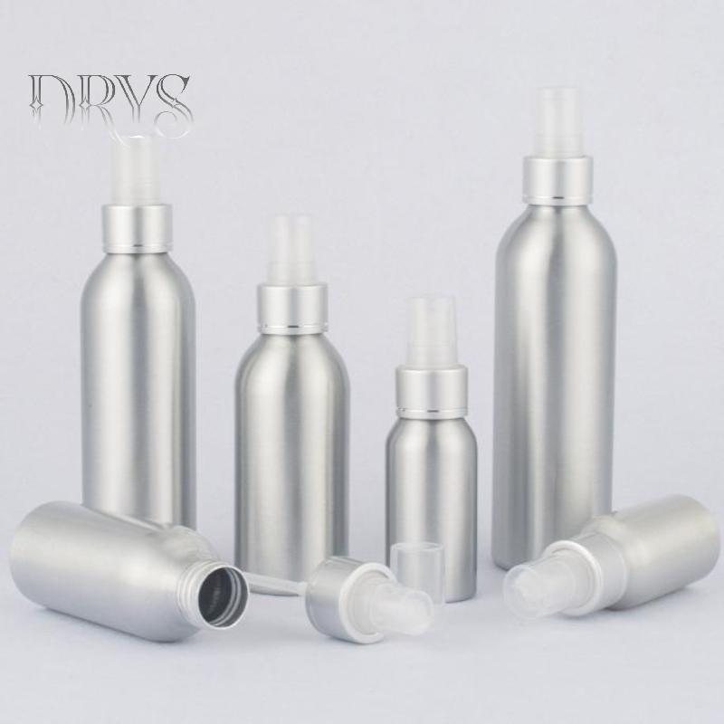 (TFT) 50 / 100 / 120 / 150 / 200 / 250ml Chai nhôm rỗng Chai mỹ phẩm Chai phun kim loại Mini Kích thước du lịch cho mỹ phẩm MỚI