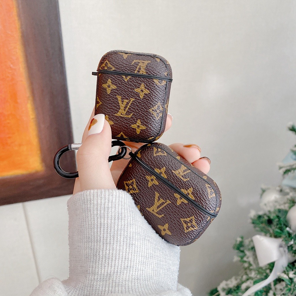 Vỏ bọc ốp tai nghe AP 1/2/3/4/5/PRO/PRO2 chất liệu da sần siêu chất sang trọng cute