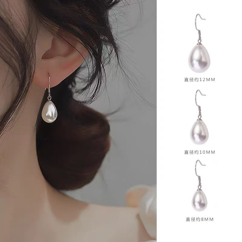 Bông tai ngọc trai bạc 925 - Trang sức nữ sang trọng