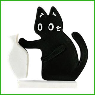 Whisker Bình Từ Trang Trí Tường Nam Châm Tủ Lạnh Mèo Whisker Giá Đỡ Cho Bản Đồ Lịch Nhà Bếp saixit2vn