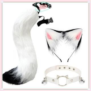 JRP Đuôi Cáo và Găng Tay Paw - Phụ Kiện Cosplay Dễ Thương Cho Tiệc Halloween