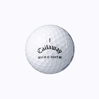 Callaway Golf Balls ERC SOFT Balls Sleeve (3 pieces) (White/FF/Men's)
