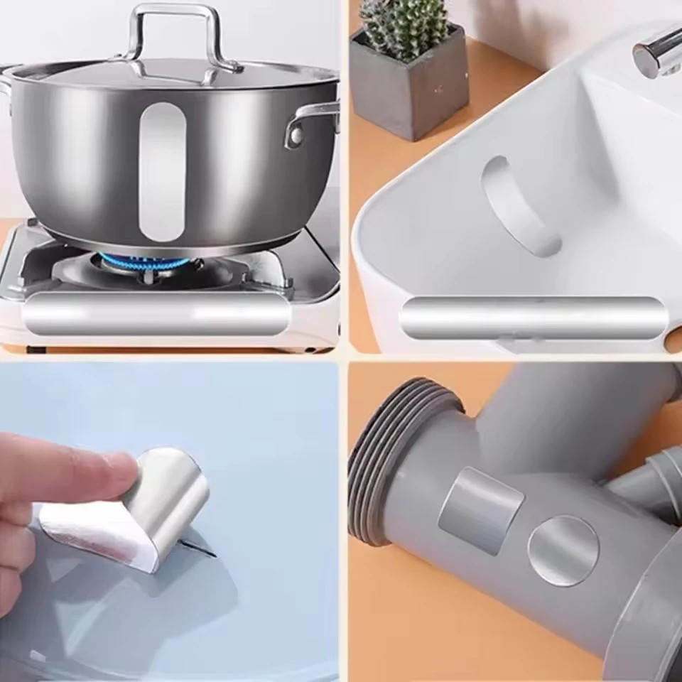 1 Bộ Miếng Dán Sửa Chữa Lỗ Nồi Chống Thấm Nước Chịu Nhiệt Độ Cao Tiện Dụng