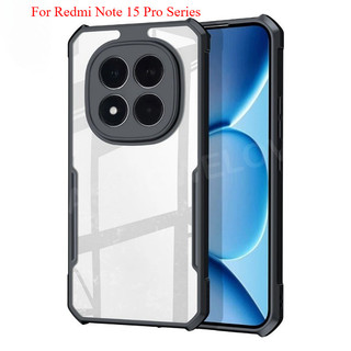 Ốp Điện Thoại Cho Redmi Note 15 Pro Plus Pro + Note15 POCO M8 Pro 4G 5G 2026 Acrylic Bảo Vệ Trong Suốt Vỏ Chống Sốc Ốp Lưng