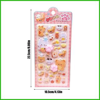 Nhãn Dán 3D Paw In Chủ Đề Decal Dính Mạnh Mẽ Nhiều Loại Nhãn Dán Mini Dễ Thương Cho Trẻ Em Bé Gái Bé Trai Laptop Điện Thoại saixit2vn