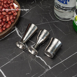 Boundless Voyage Titan Mini Shot Ly Ly Rượu Uống Ly Bắn Súng Nhỏ Lạ Mắt Tequila Whisky Cup
