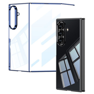 Mạ điện HD trong suốt có vỏ phim Funda cho Samsung Galaxy Z Tri-Fold