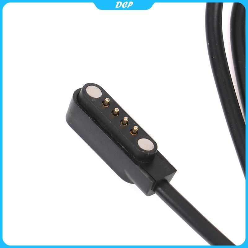 [Dcp] Cáp sạc đồng hồ thông minh từ tính thông dụng kèm đầu nối USB 2 chân & 4 chân [VN]