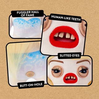 Fuggler Fug Stars Serise Funny Ugly Monster Đồ chơi nhồi bông