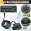 Kool Dễ Dàng Lắp Đặt Bass Loa Siêu Trầm Điều Chỉnh Âm Thanh Xe Bộ Điều Khiển Núm Khuếch Đại Ô Tô Âm Lượng Bộ Điều Chỉnh Âm Lượng AUX