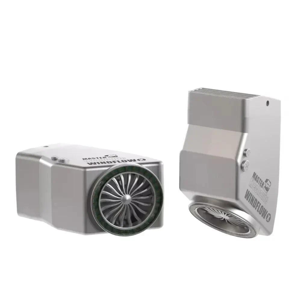 Quạt xả MECHANIC WindFlow X có đèn Công cụ xả khói mạnh mẽ Thích hợp cho kính hiển vi Hàn và sửa chữa điện thoại PCB