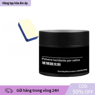【COD】Bột đánh bóng kính ô tô cao cấp, công dụng chính là loại bỏ vết ố mờ, dầu mỡ và trả lại bề mặt kính sạch bóng như m