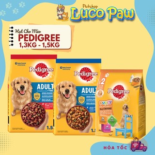 Thức Ăn Cho Chó Hạt Pedigree 1.3kg và 1.5kg