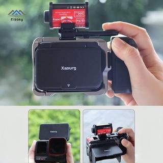 ELBBKG 1 Bộ Phụ Kiện Máy Ảnh Mũ Trùm Đầu Màn Hình Từ Tính Cho Insta360 Ace Pro / Ace Pro 2 Bảo Vệ Chống Glare Sun Shade Eo-Level Viewfinder Mới