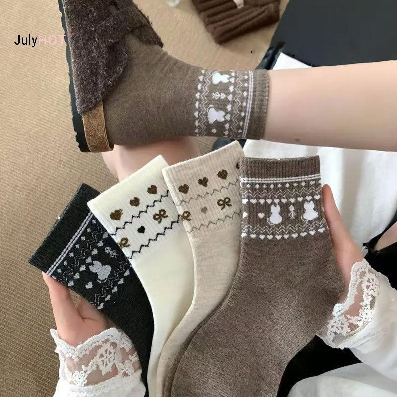 Áo sơ mi nữ họa tiết hoạt hình, chất liệu cotton mềm mại, ấm áp cho mùa đông