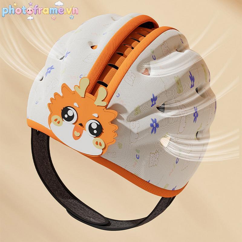 Khung Ảnh 1 Mũ An Toàn Cho Bé Trẻ Em Đi Bộ Học Tập Đi Có Thể Điều Chỉnh Thoáng Khí Bảo Vệ Đầu Chống Rơi Mũ Bảo Vệ Trẻ Sơ Sinh VN