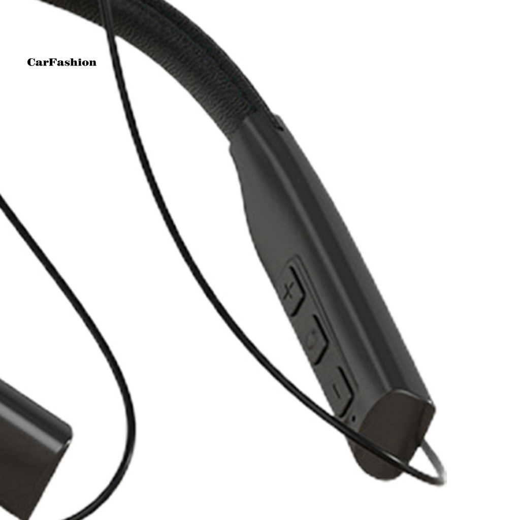 < CarFashion > Tai nghe thể thao Bass nặng Băng đeo cổ HiFi di động chống mài mòn 50 tai nghe tương thích Bluetooth cho Android / cho iPhone