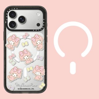 Ốp Điện Thoại Acrylic Nơ Từ Tính Cho iPhone 17 Pro Max 17 Air 16 Plus 15 14 13 12 Vỏ Bảo Vệ Chống Sốc