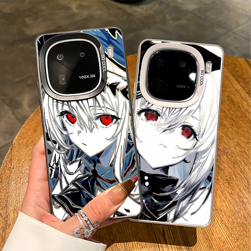 Dành cho iQOO 15 13 12 Pro Z11 Z10 Turbo Pro Z9 Neo 11 10 / 9 《 Arknights 》 Skadi the Corrupting Heart Micro Matte Vỏ điện thoại cứng cho iQOO Z9 Turbo Z8 Vỏ iQOO chống sốc