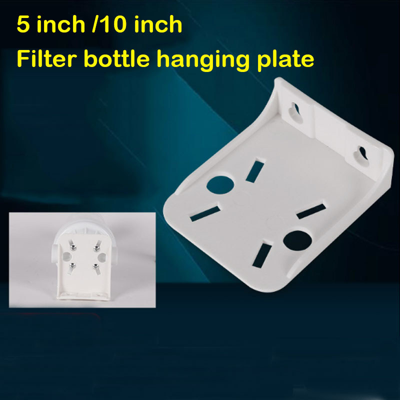 5 / 10 inch nhựa một giai đoạn máy lọc nước chai treo tấm lọc trước giá đỡ cố định máy lọc nước phụ kiện