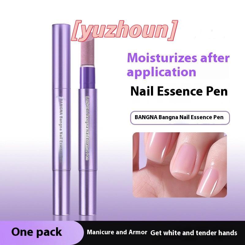 [yuzhoun] 3In1 Ceramic Nail Cuticle Oil Brighten Dưỡng Ẩm Nail Cuticle Remover Pen Ngăn ngừa hư tổn móng tay Dụng cụ chăm sóc móng tay