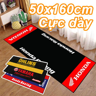 Thảm xe máy chống trượt 50x160cm Trang trí nhà cửa phù hợp cho phòng triển lãm, phòng ngủ, nhà để xe và phòng khách