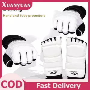 Xuân - Bộ Bảo Vệ Chân và Găng Tay Sparring Cho Taekwondo & Karate, Phù Hợp với Người Lớn và Trẻ Em