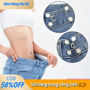 【COD】Ghim cài điều chỉnh eo quần thông minh - Dễ dàng lắp đặt, giúp thu nhỏ vòng eo nhanh chóng mà không cần may vá