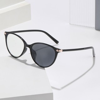 Photochromic kính tròn cận thị dành cho nữ, chống ánh sáng xanh, tiện lợi khi dùng máy tính