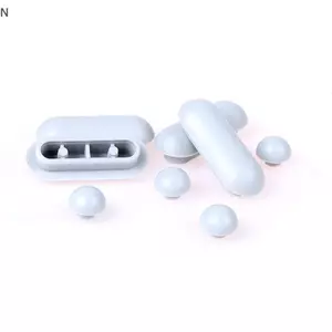 NS 4 Miếng Đệm Chống Trơn Trượt Bồn Cầu Đệm Đệm Bao Cả Ốp Lưng Phòng Tắm Nâng Bộ NS