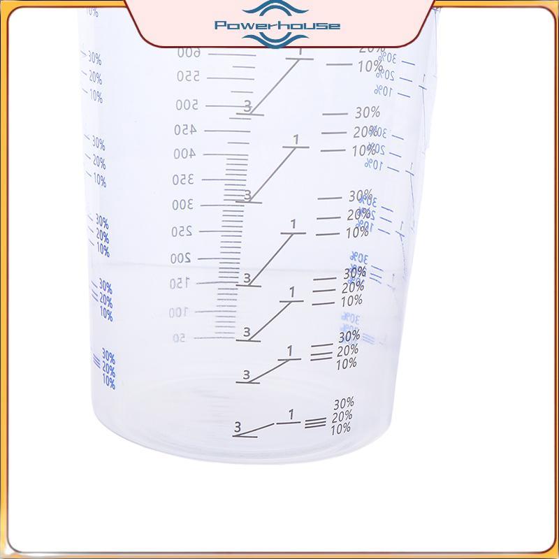 POWER 10 Chiếc Cốc Trộn Sơn Hiệu Chỉnh Cốc Trộn Sơn Nhựa 1000Ml Chậu Trộn Để Trộn Chính Xác Sơn Và Chất Lỏng.