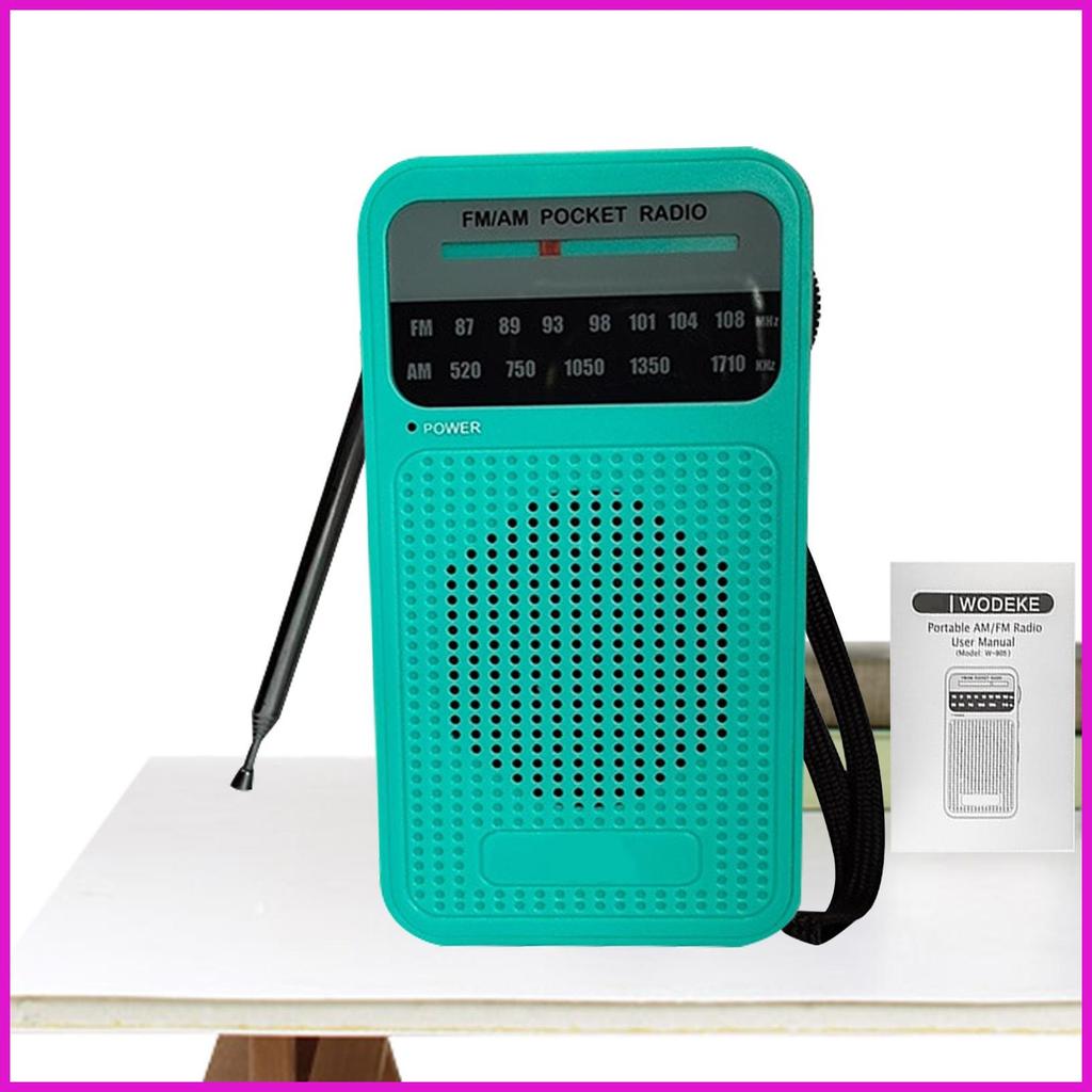 Loa không dây vô tuyến di động nhỏ bỏ túi đài FM có con trỏ chạy bằng pin điện tử cho nữ lyuvn