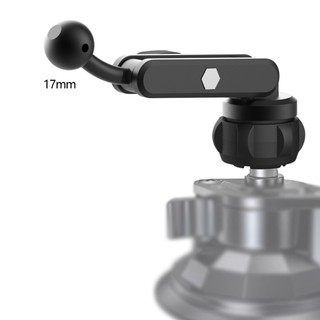 EZ Universal 17mm Đầu Nối Dài Adapter Cung Cấp Xoay 360 Cho Ô Tô Gắn Điện Thoại Máy Tính Bảng Giá Đỡ Thanh Mở Rộng