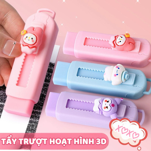 Loại bỏ vết bút chì và vết tẩy, sạch sẽ và gọn gàng, không dễ vỡ, phù hợp cho học sinh sử dụng
