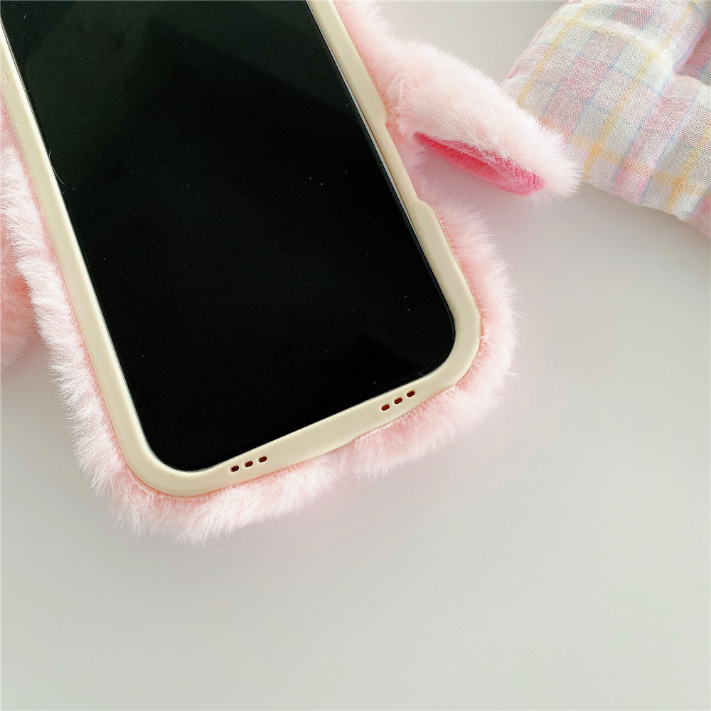 Ốp điện thoại sang trọng Thích hợp cho iPhone17ProMax Stitch Apple 16 Vỏ bảo vệ hoạt hình 15 Vỏ mềm điện thoại di động