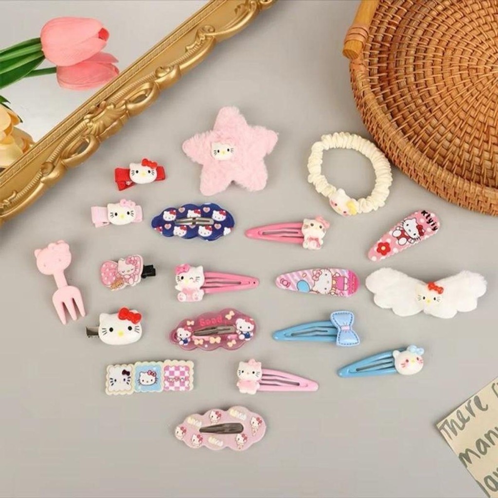 Set 16 Kẹp Tóc Dễ Thương Ngọt Ngào Kẹp Phụ Kiện Kẹp Tóc Xinh Xắn