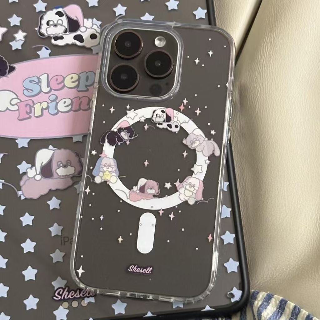 Sleep Puppy cho trường hợp iPhone 1716 15Pro13promax Nhật Bản Hàn Quốc 1112 Nhỏ