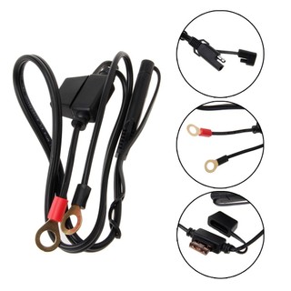 Đầu kết nối ắc quy 12V xe máy tiện lợi an toàn Đầu Cuối O / Đầu cuối vòng，Nối Dài / Sạc dễ dàng