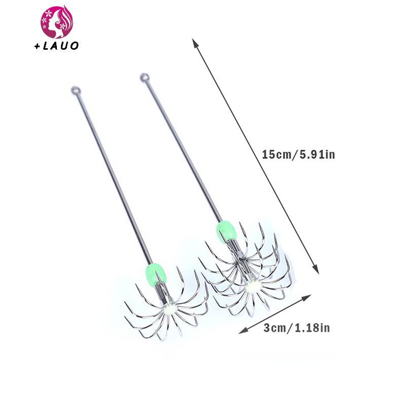 Ô Móc Mực Bạch Tuộc Câu Cá Jig - Thép Không Gỉ Hai Lớp Springevenstar